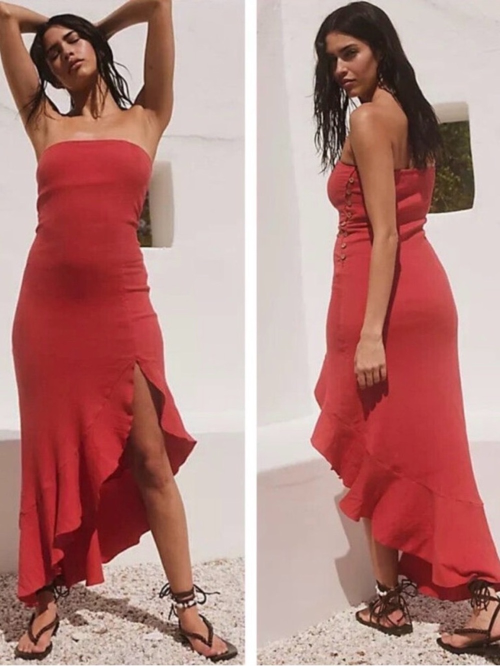 Free People Made Me Blush Dress size Large